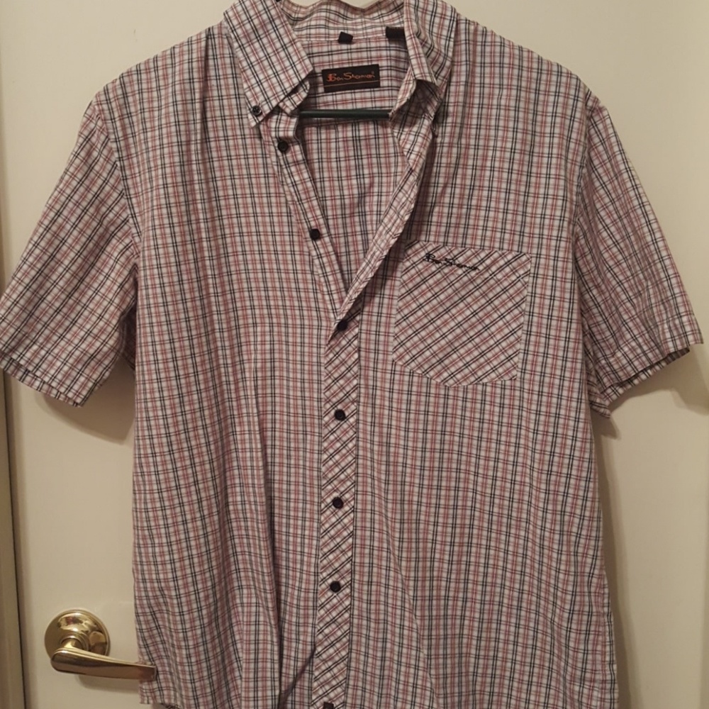 Men's button down shirt